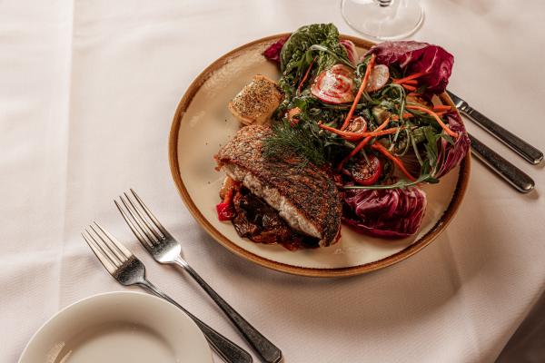 NT Barramundi I Peperonata I Fennel salad I Radish I Lemon I soft herbs 