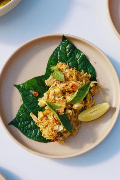 Special Balinese menu